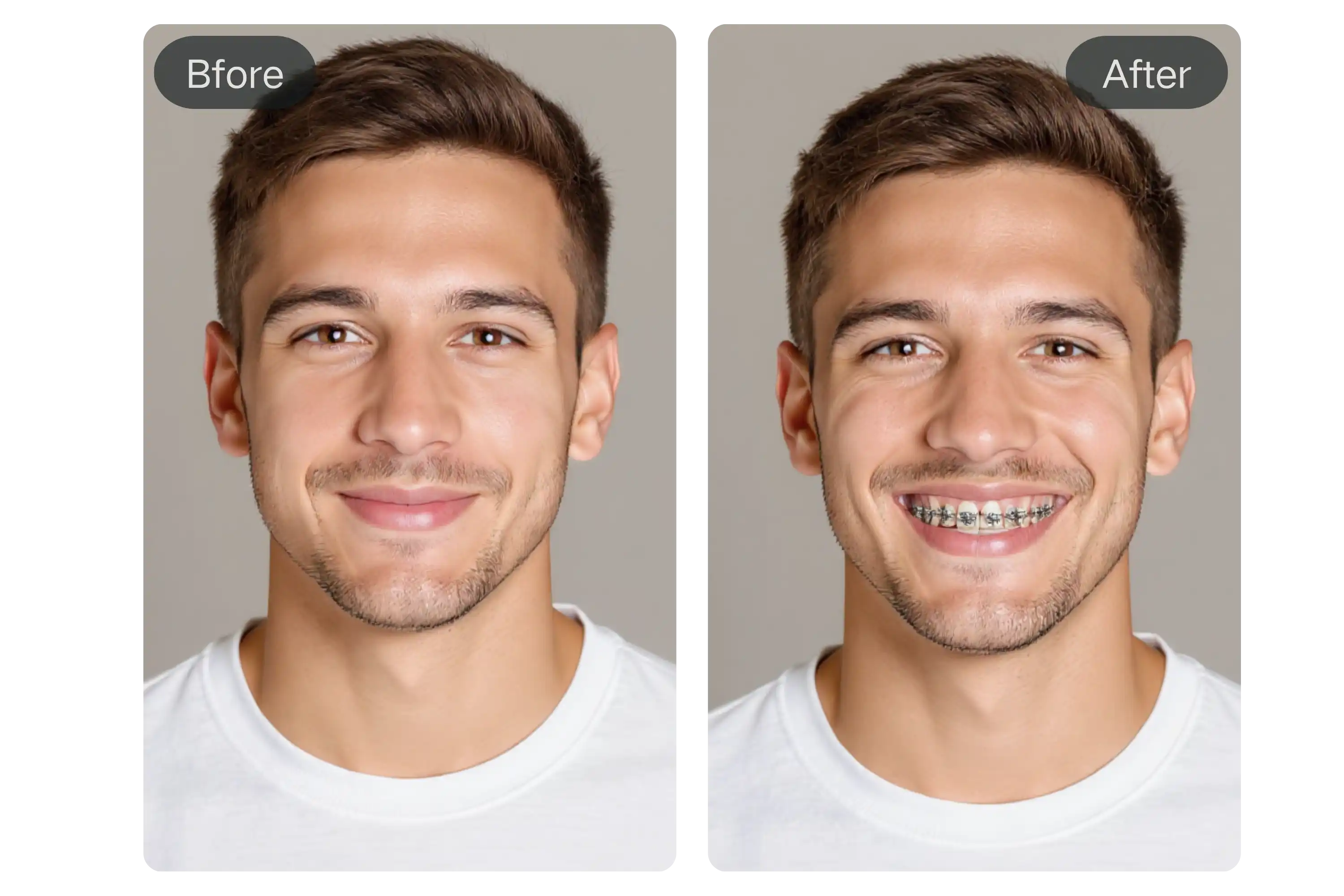 Free Braces Filter with Smile Enhancer