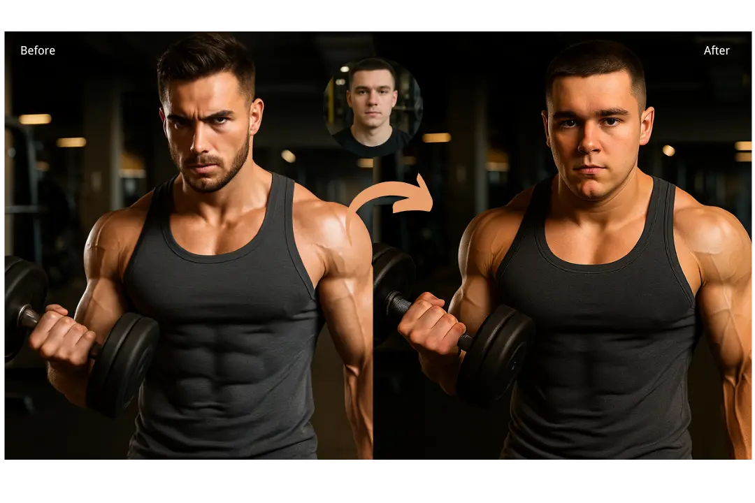 Swap Body AI for Virtual Fitness Goals