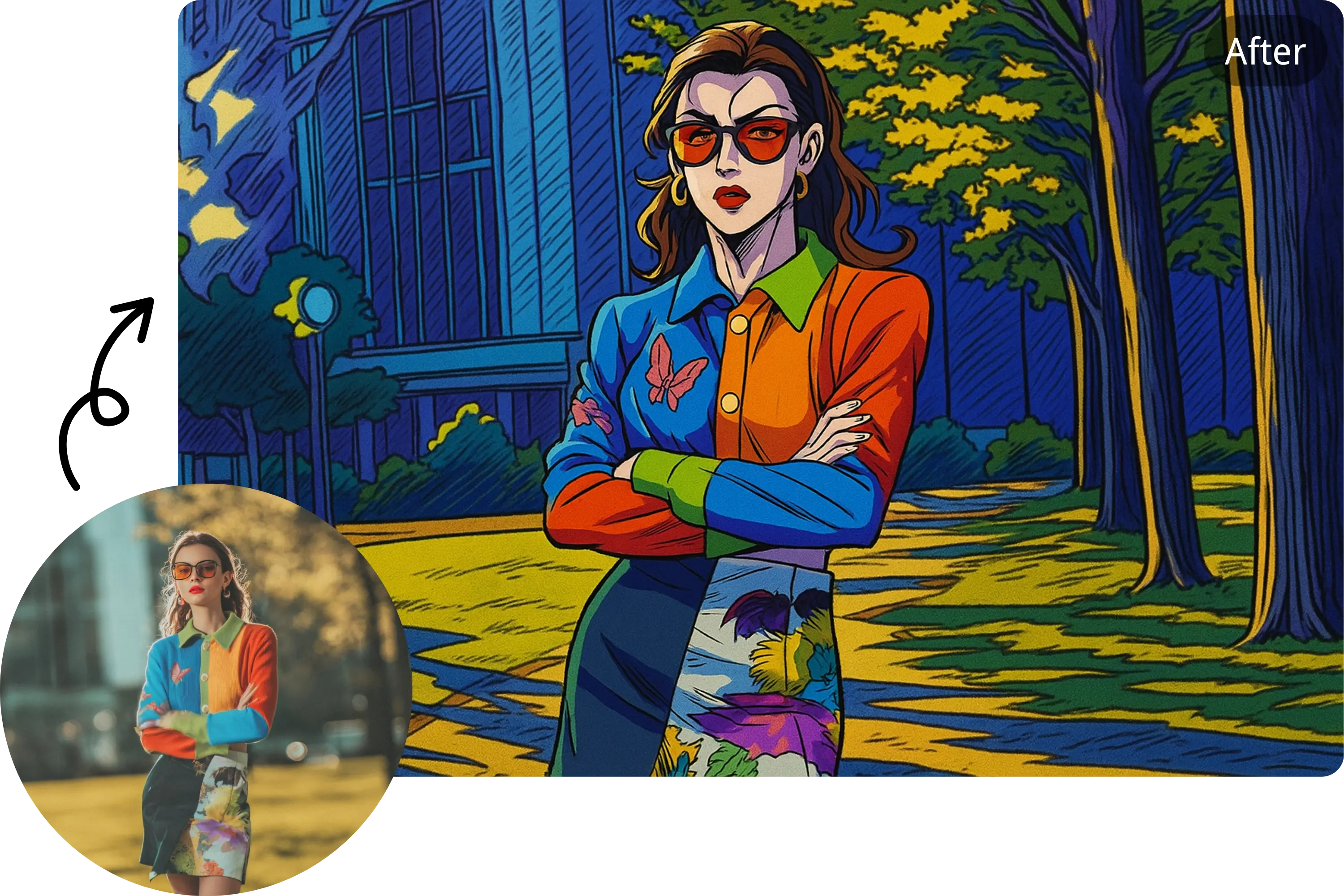 Realistic Facial Preservation with Exaggerated Expressions